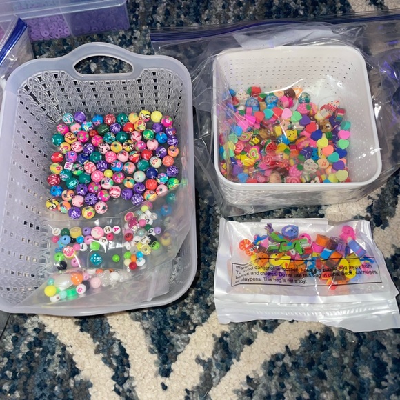 Bulk jewelry making tools wire clasps earrings gems hooks string beads - Picture 15 of 16